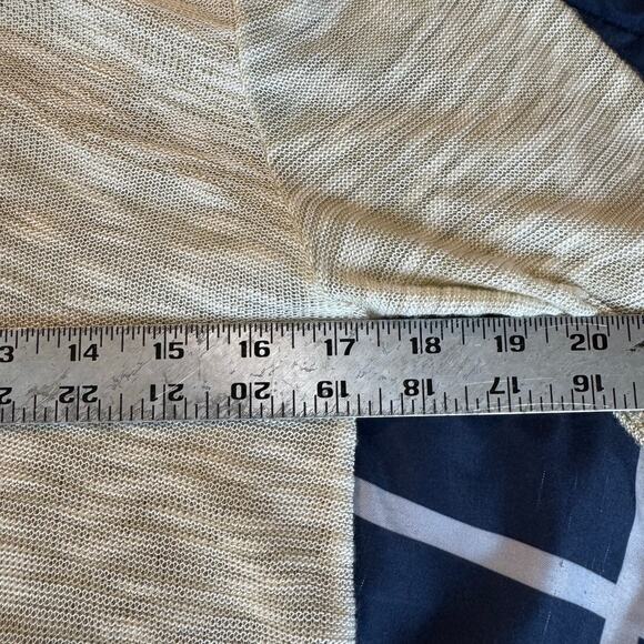 New Directions Beige & Gold High-Low Sweater Dress – Medium - Picture 5 of 8